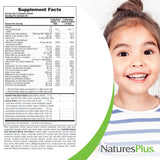 NaturesPlus Animal Parade uso diario para niños, conveniente y sabroso