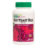 NaturesPlus Arroz de Levadura Roja en botella, apoyo al bienestar general.