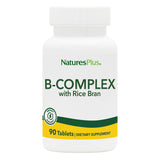 NaturesPlus B-Complex con arroz, botella lista para energía diaria