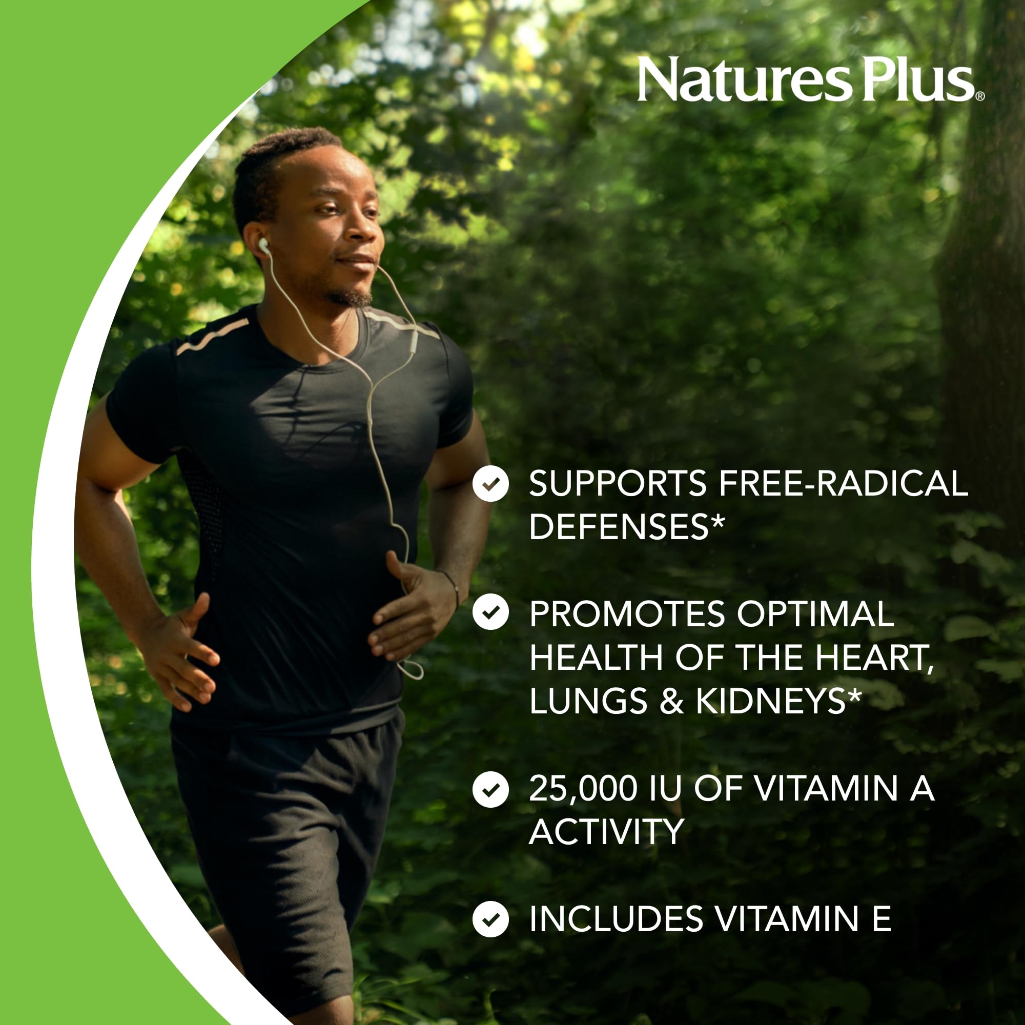 NaturesPlus beta-caroteno alga Dunaliella, fuente natural de pigmentos beneficiosos.