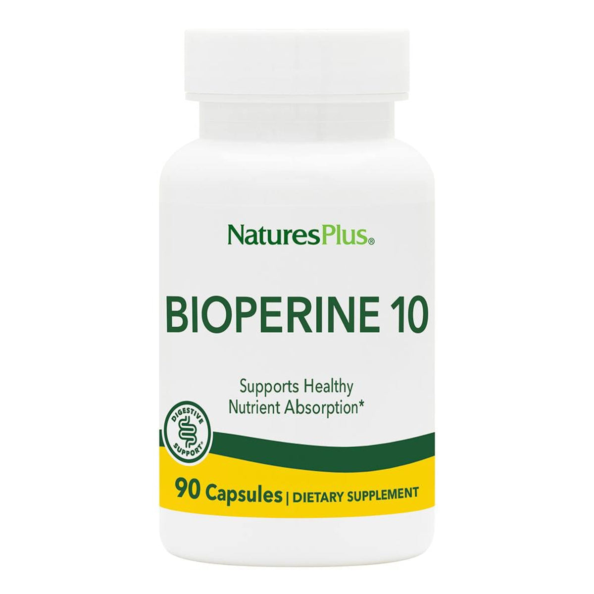 Bioperine de NaturesPlus: extracto de pimienta negra para mejorar absorcion de nutrientes