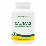 NaturesPlus calcio-magnesio 500/250 mg, tableta vegetariana para huesos fuertes