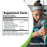 NaturesPlus Chlorophyll Complex uso diario, apoyo suave para vitalidad