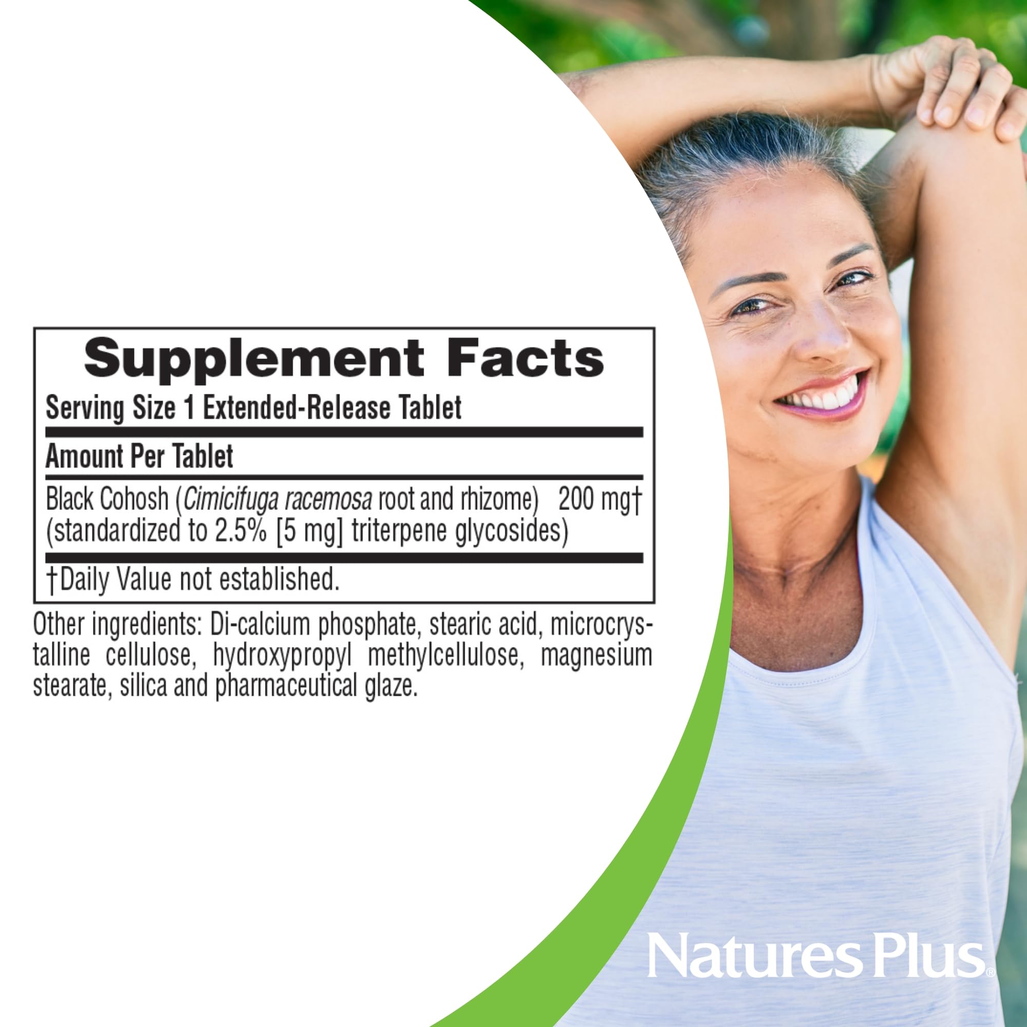 NaturesPlus cohosh negro: fabricación cGMP y certificaciones de seguridad