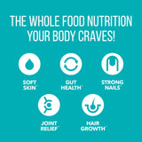 Nature's Plus Collagen Peptides: cuchara medidora para porciones consistentes.