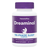 NaturesPlus Dreaminol frasco: complejo de sueño en tres fases para descansar