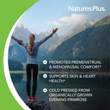 Fuente orgánica de NaturesPlus onagra para un uso suave.