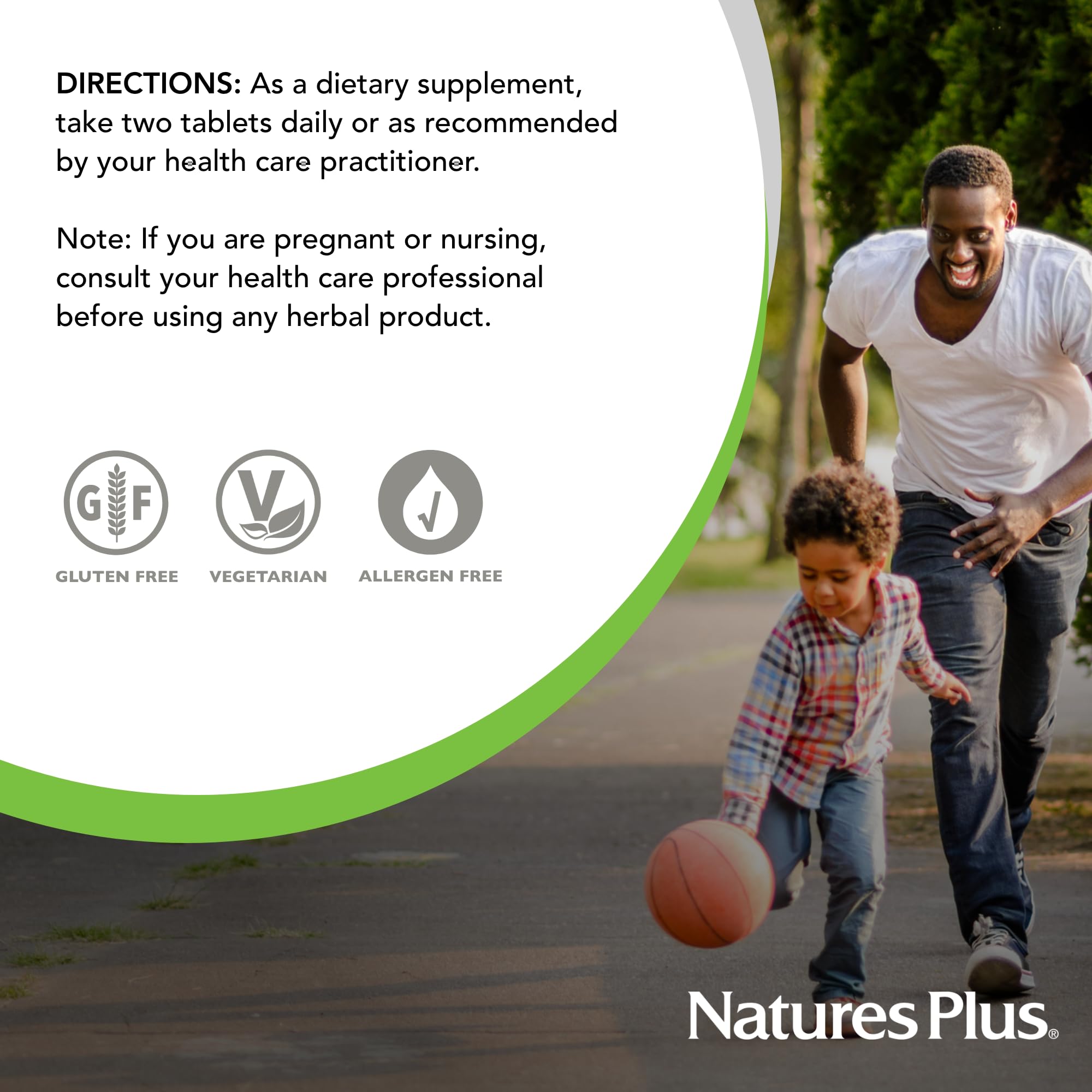 NaturesPlus Herbal Actives Resveratrol, fabricación de calidad con cGMP, FDA y NSF.
