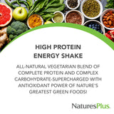 NaturesPlus FRUITEIN: cuchara dosificada para porción de proteína vegetal