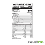 NaturesPlus FRUITEIN: etiqueta que destaca sin gluten y opciones vegetarianas