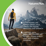 NaturesPlus FRUITEIN: ingredientes verdes concentrados para bienestar diario