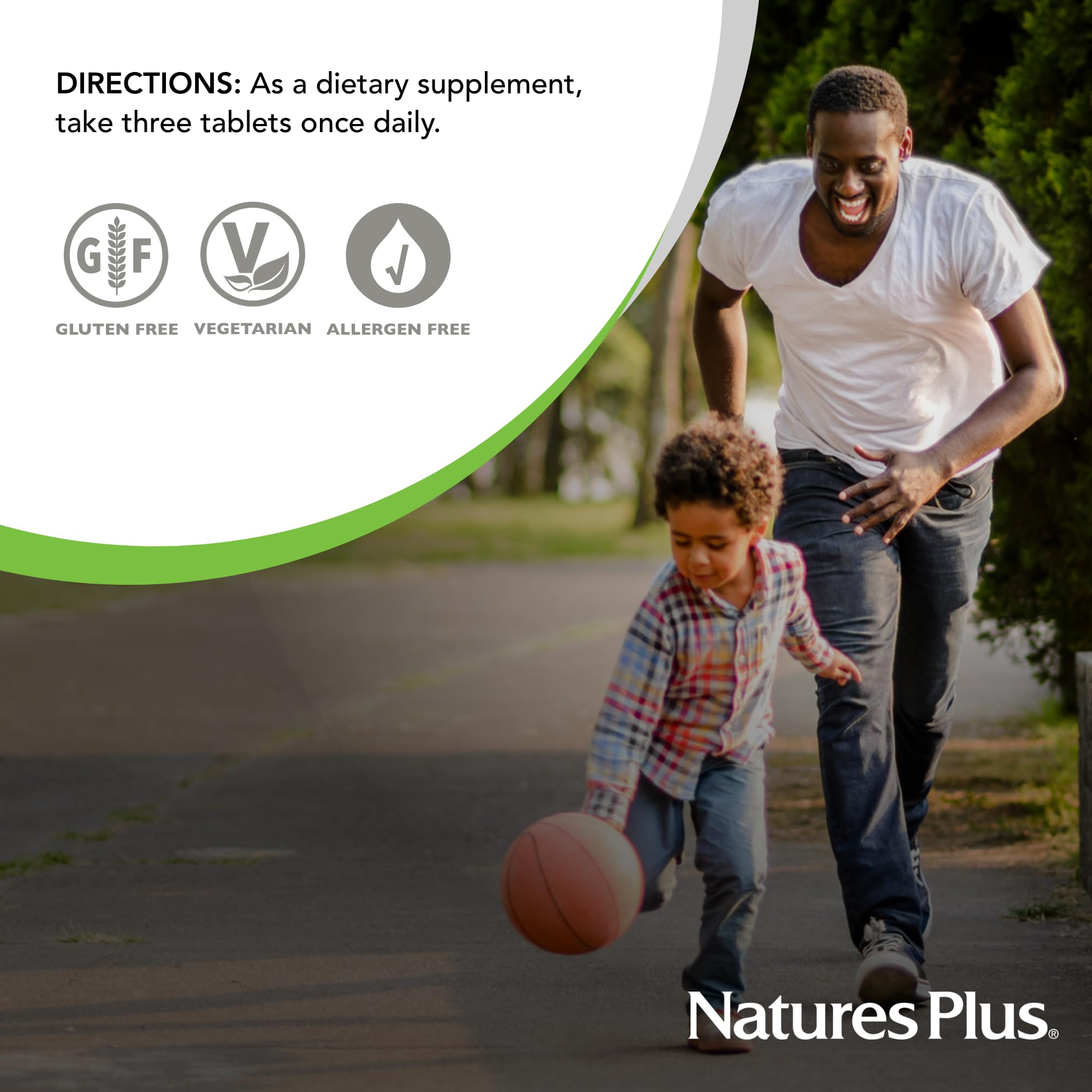 NaturesPlus Source of Life GOLD, certificaciones CGMP/FDA/NSF, garantía de calidad.