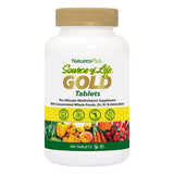 NaturesPlus Source of Life GOLD, tabletas para apoyo nutricional diario.