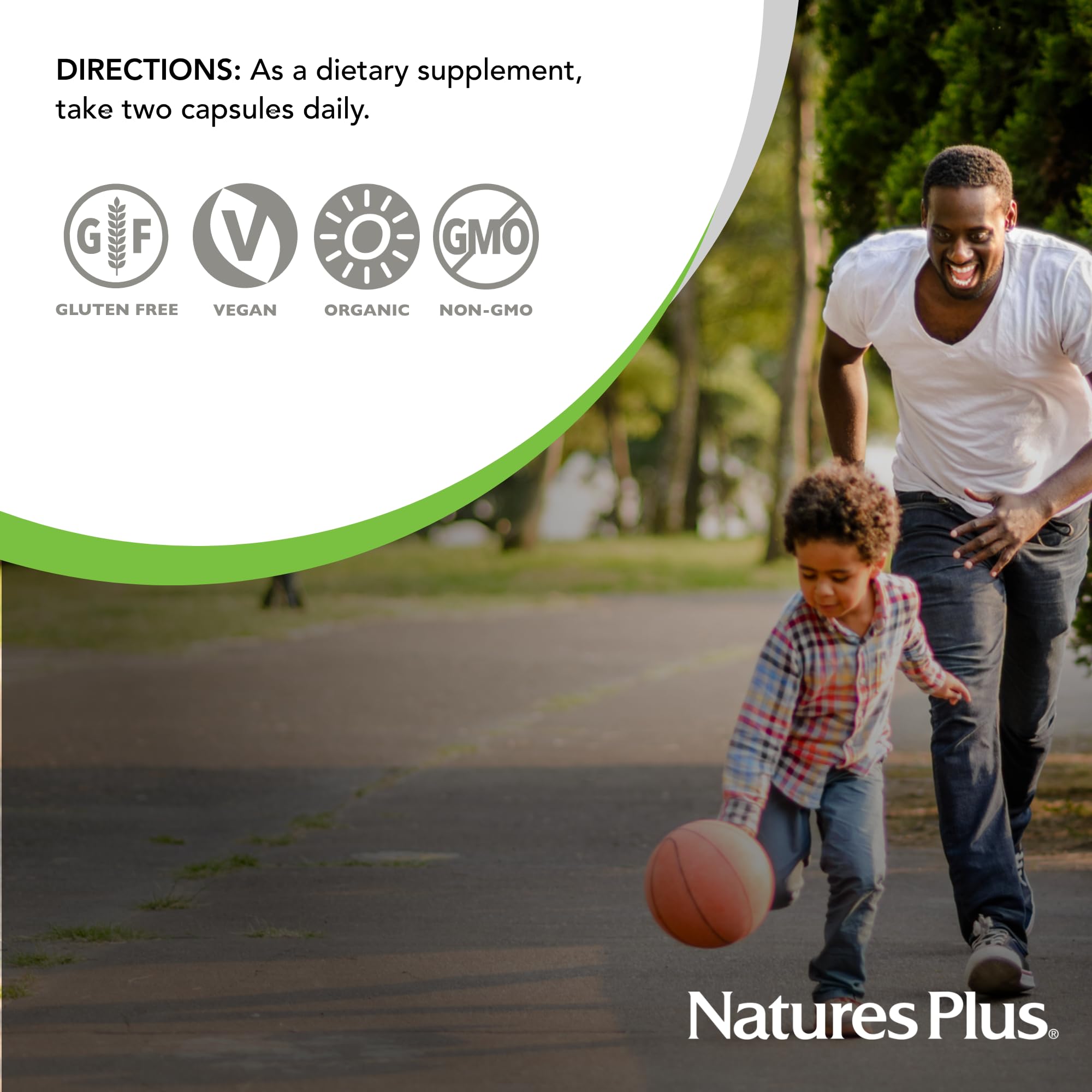 NaturesPlus Fuente de Vida Jardín D3 uso diario para soporte inmunológico