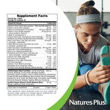 NaturesPlus Fuente de Vida Garden etiqueta orgánica, vegana y libre de gluten.