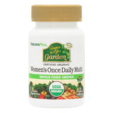NaturesPlus Fuente de Vida Garden Mujer, botella con dosis diaria para energía constante.