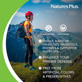NaturesPlus GI Natural: etiqueta frontal de fácil identificación.