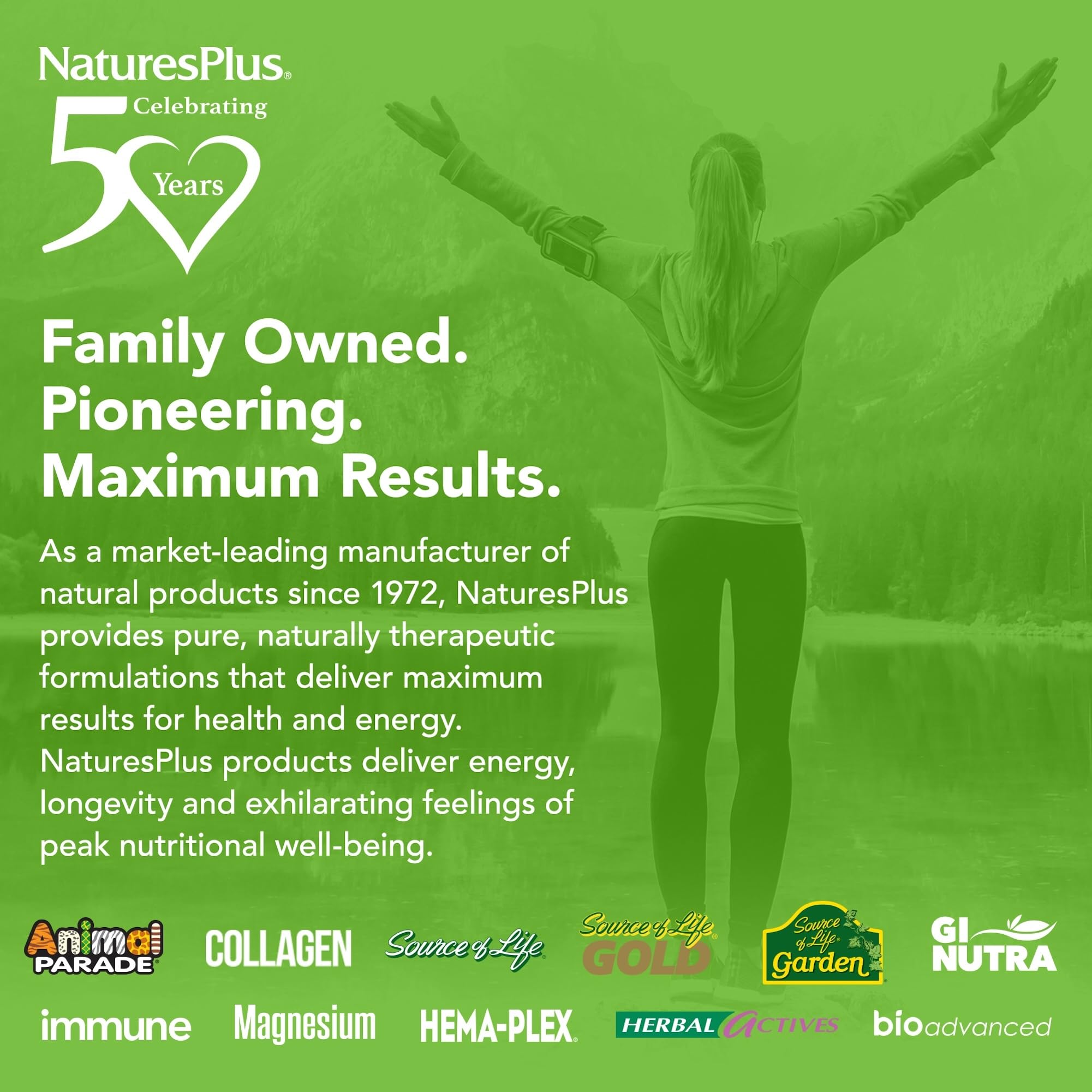 NaturesPlus GI Natural: L-glutamina integrada para soporte en mucosa.