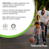 NaturesPlus GI Natural Probiotic Mega - sello sin gluten para dietas sensibles