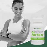NaturesPlus GI Natural: probióticos y prebióticos para equilibrio digestivo.