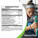NaturesPlus GI Natural probióticos y prebióticos para equilibrio intestinal.