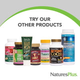 NaturesPlus Hema-Plex Iron: etiqueta lateral muestra atributos de calidad.