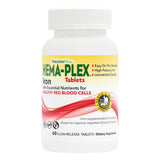 NaturesPlus Hema-Plex Iron 85 mg, tableta de liberación lenta para uso diario.