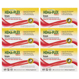 NaturesPlus Hema-Plex tabletas de liberación lenta para absorción suave.