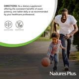 Ginseng coreano de NaturesPlus para uso diario y bienestar.