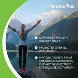 Etiqueta vegetariana y sin gluten de NaturesPlus Ultra Cranberry.