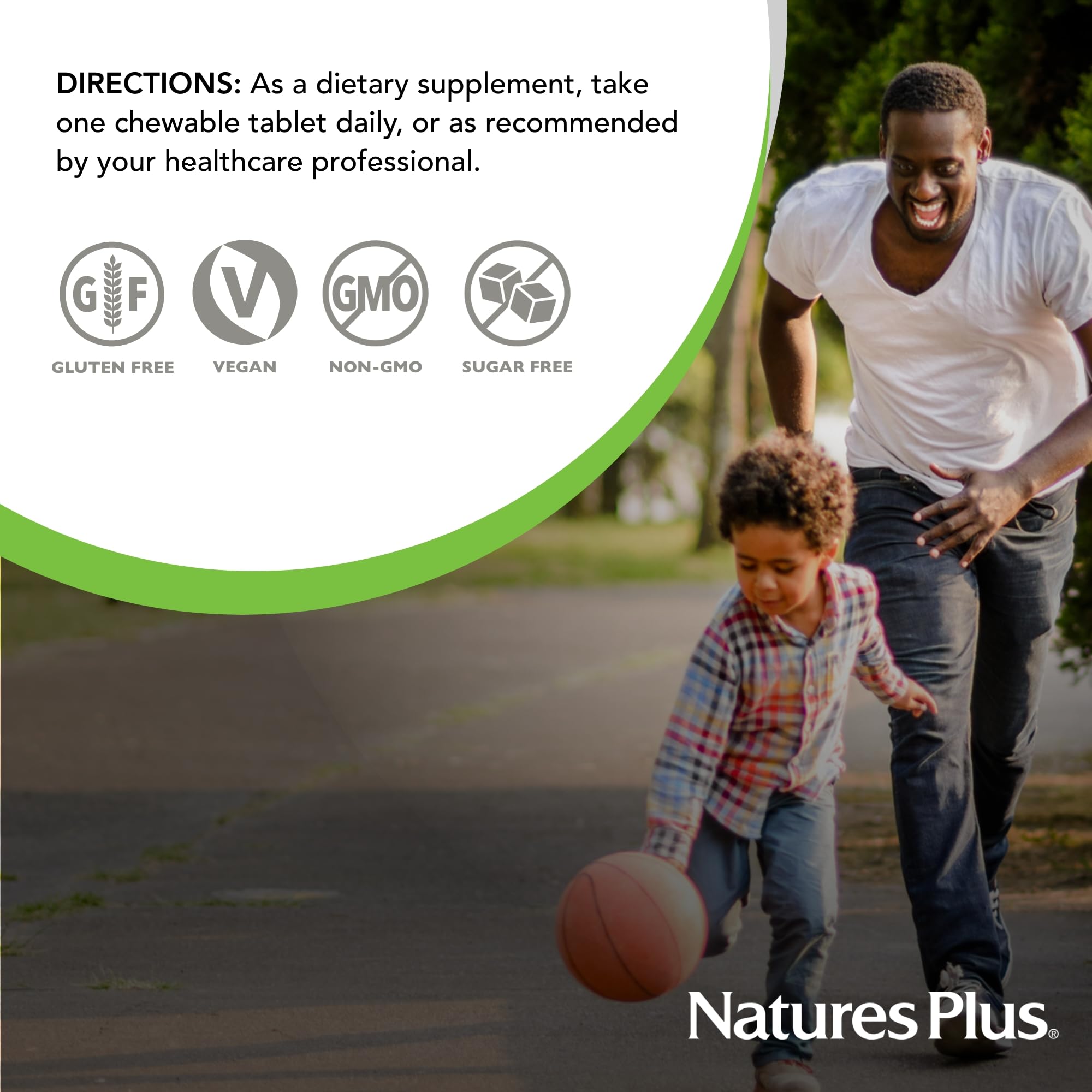 NaturesPlus KalmAssure, logo y empaque de la marca.