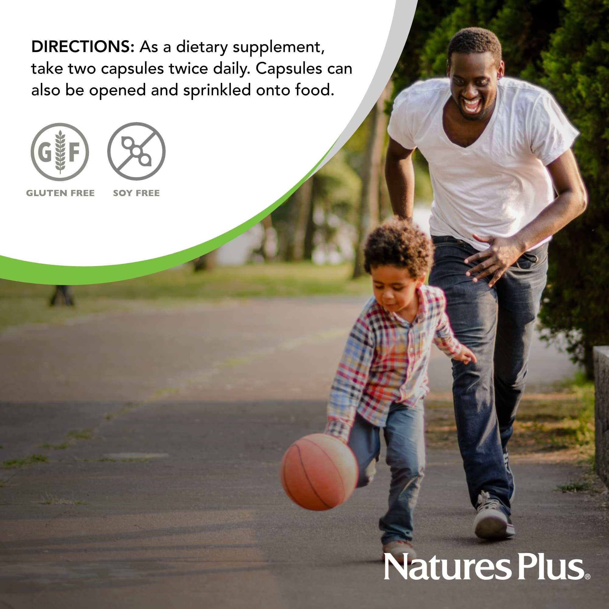 NaturesPlus Lecitina de yema de huevo, uso diario para apoyo general