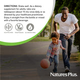 NaturesPlus Liquid Sunshine, refrigerar tras abrir para mantener frescura.