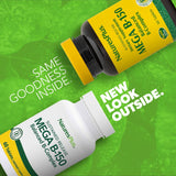 NaturesPlus Mega B-150, tableta para concentración sostenida y claridad mental.