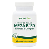 NaturesPlus Mega B-150, tableta de liberación prolongada para energía estable.