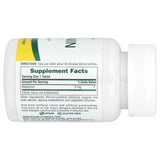 NaturesPlus Melatonina 3 mg, frasco y envase para descanso nocturno y claridad mental.