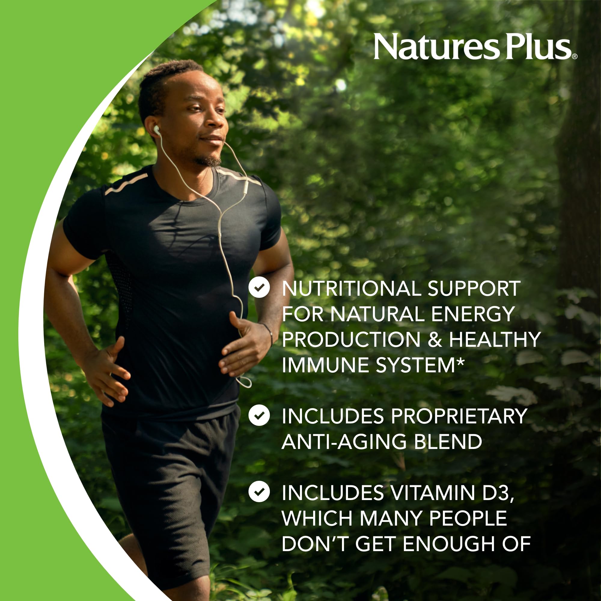 NaturesPlus Mezcla roja de alimentos enteros, superalimentos visibles para energía.