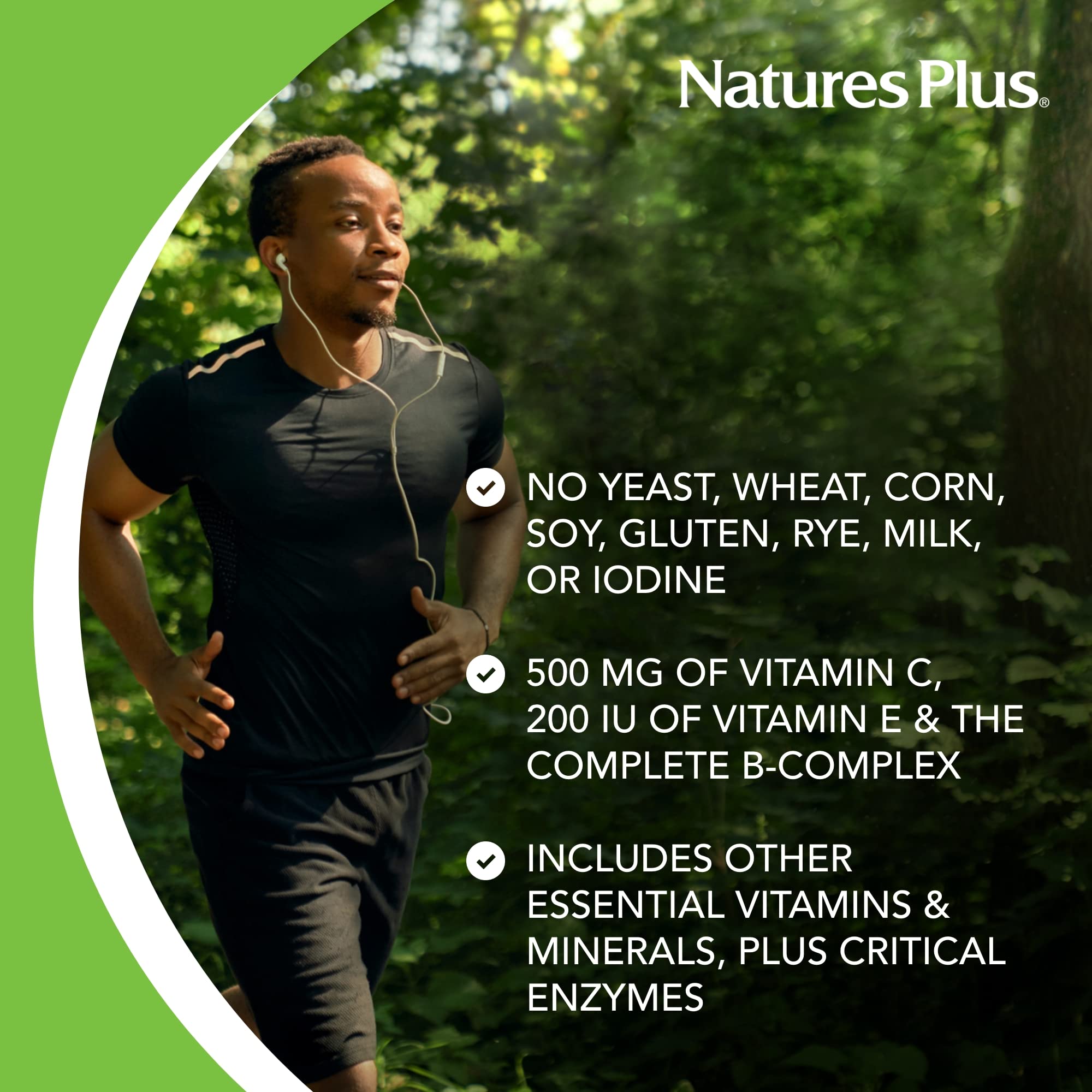 Nature's Plus Nutri-Genic complejo de vitamina B para energía y metabolismo