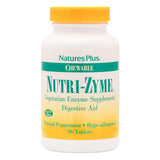 NaturesPlus Nutri-Zyme envase menta, complemento digestivo natural.