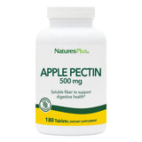 NaturesPlus Pectina de Manzana tableta 500 mg para fibra diaria y apoyo digestivo.