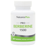NaturesPlus PRO Berberina 1500, botella para apoyar metabolismo saludable.