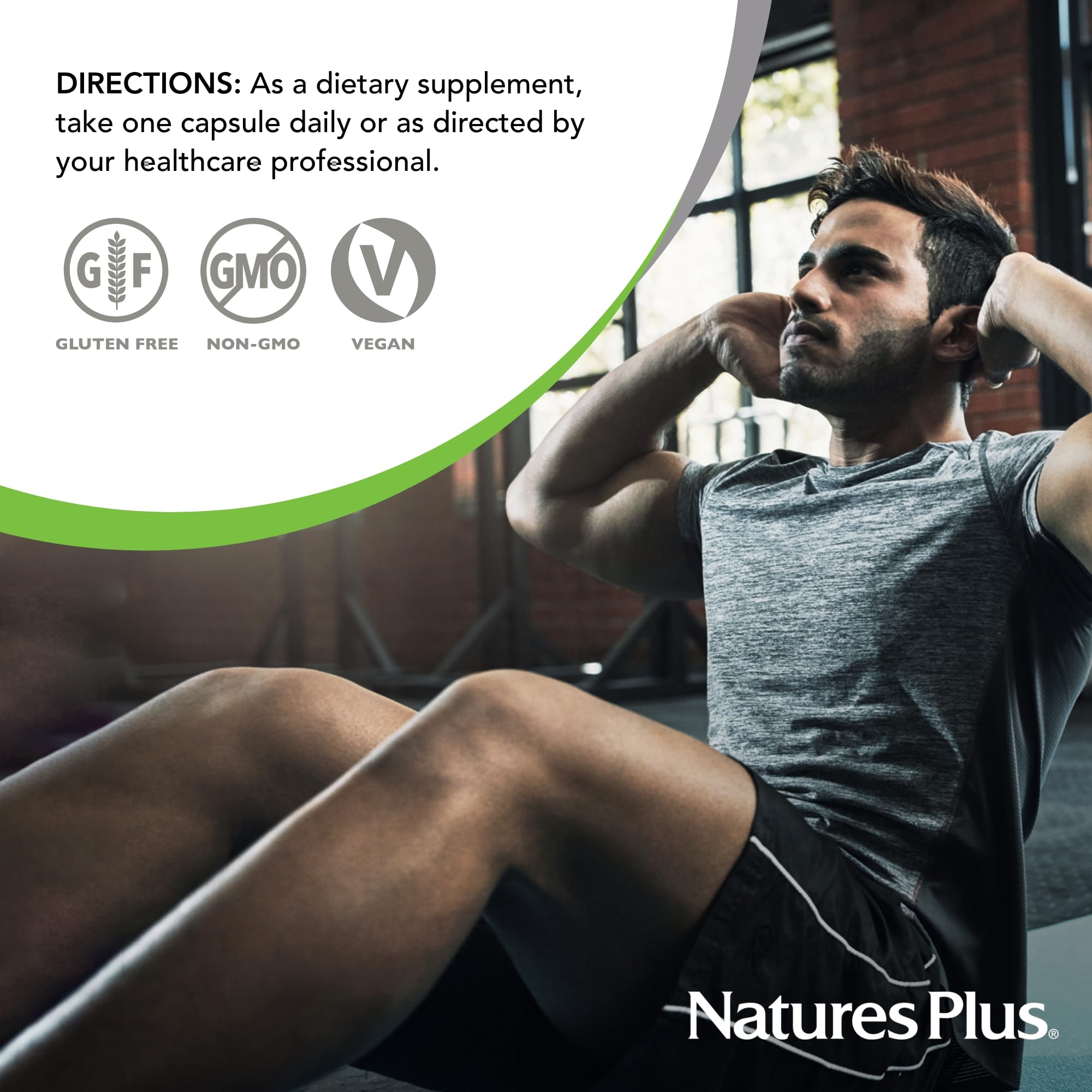 Fórmula con curcumina limpia, vegana y libre de gluten para dietas diversas.