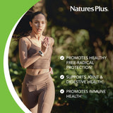 NaturesPlus PRO Longvida curcumina etiqueta: información clara de ingredientes y beneficios