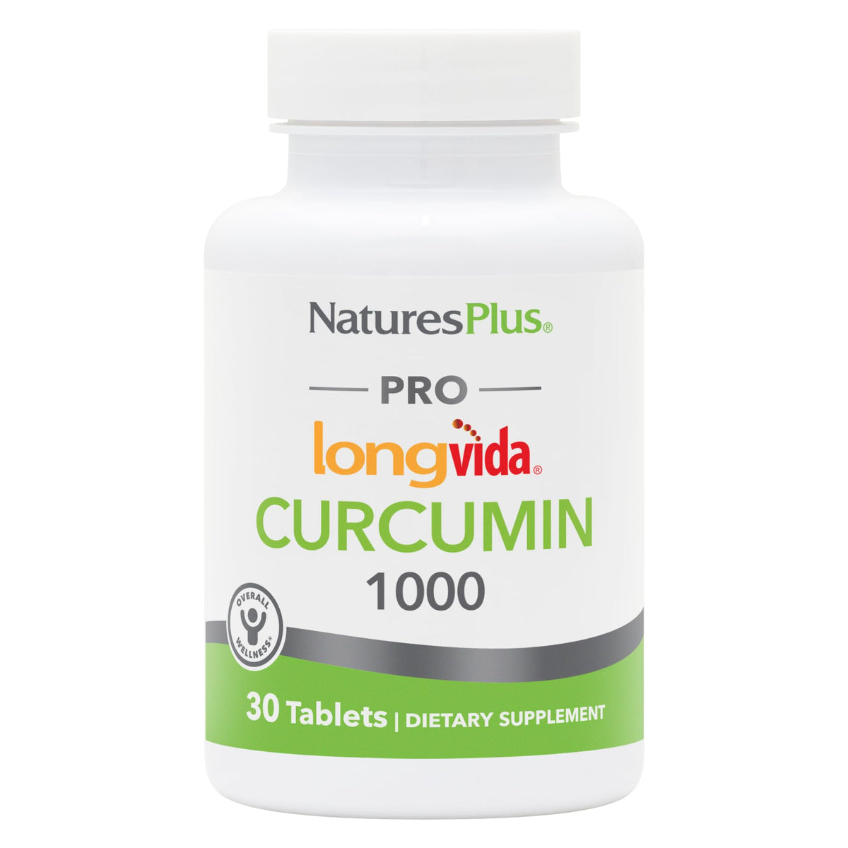 NaturesPlus PRO Longvida curcumina tabletas: apoyo antioxidante diario