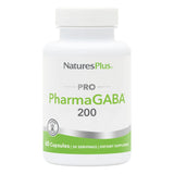 NaturesPlus PRO PharmaGABA en frasco para dosis diarias.