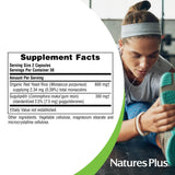 NaturesPlus Red Yeast Rice Gugulipid, etiqueta atractiva que facilita la identificación de beneficios.