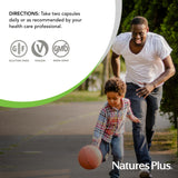 NaturesPlus Red Yeast Rice Gugulipid, uso diario cómodo para apoyo de bienestar.