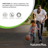 NaturesPlus Resveratrol Activos Herbal, porciones diarias de 30 para rutina saludable