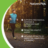 NaturesPlus Resveratrol, fuentes naturales, uso diario.