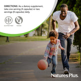 NaturesPlus Source of Life Green Lightning, envase libre de gluten y apto para vegetarianos